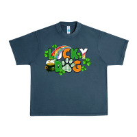 Lucky Dog St. Patricks Day Urban Heavy Tee | Teevron