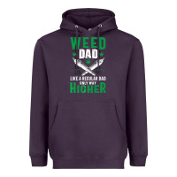Plum weed dad le.ga.li.ze ma.riju.a.na pot weed gift   t shirt Heavyweight Hoodie - artisFamous