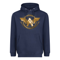 Navy won.der woman movie gol.den las.so lo  t shirt Heavyweight Hoodie - artisFamous