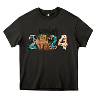 Asphalt Western Senior 2024 cow Heavy Core Tee - RanaPortraitStore