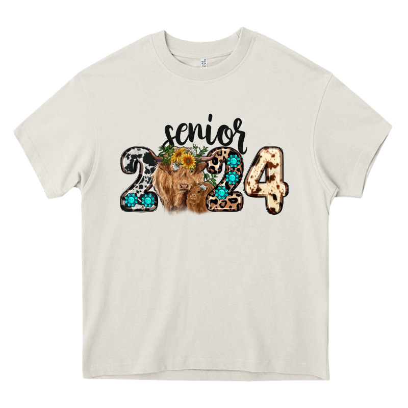 Western Senior 2024 Cow Heavy Core Tee by RanaPortraitStore | Teevron