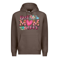 Coffee best mom ever Premium Hoodie - RacoonDesign