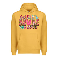 Mustard best mom ever Premium Hoodie - RacoonDesign