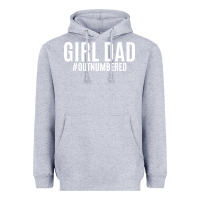 Heather Grey Girl Dad Heavyweight Hoodie - artisFamous