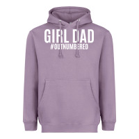 Lavender Girl Dad Heavyweight Hoodie - artisFamous