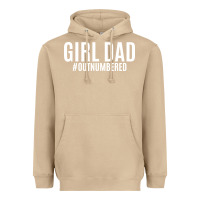 Mushroom Girl Dad Heavyweight Hoodie - artisFamous