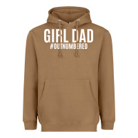 Toasted Coconut Girl Dad Heavyweight Hoodie - artisFamous