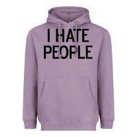 Lavender i hate people Heavyweight Hoodie - artisFamous