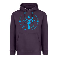 Plum zel.da br.ea.th of the w.i.l.d she.i.k.ah eye lo. t shirt Heavyweight Hoodie - artisFamous