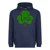 Navy ira irish lucky shamrock st patrick's day Heavyweight Hoodie - artisFamous