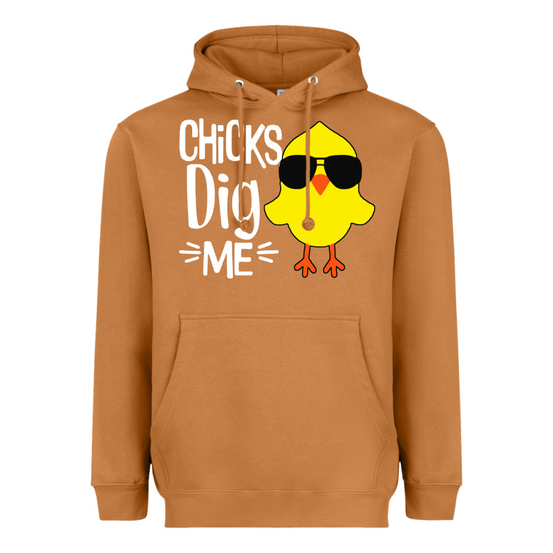 Kids Chick Dig Me Heavyweight Hoodie by artisFamous | Teevron