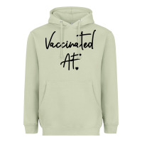 Matcha pro vaccination Heavyweight Hoodie - artisFamous