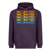 Plum vaccinated retro Heavyweight Hoodie - artisFamous