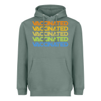 Sage vaccinated retro Heavyweight Hoodie - artisFamous