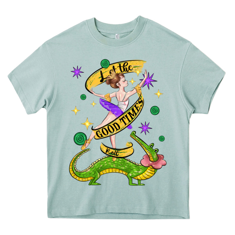 Let The Good Times Roll (2) Heavy Core Tee by CowGirlArtShop | Teevron