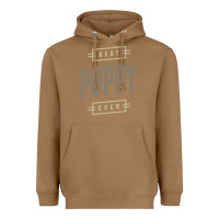 Toasted Coconut Mens Best Poppy Ever | Poppy Gift Heavyweight Hoodie - artisFamous