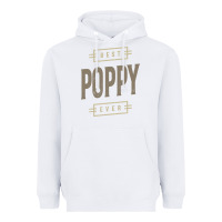 Mens Best Poppy Ever | Poppy Gift Heavyweight Hoodie | Teevron