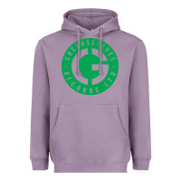 Lavender Greensleeves Records Heavyweight Hoodie - artisFamous