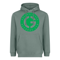 Sage Greensleeves Records Heavyweight Hoodie - artisFamous