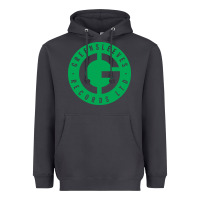 Smoke Greensleeves Records Heavyweight Hoodie - artisFamous