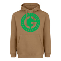 Toasted Coconut Greensleeves Records Heavyweight Hoodie - artisFamous