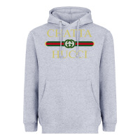Heather Grey chatta hucci Heavyweight Hoodie - artisFamous