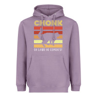 Chonk Cat Funny Cat Meme Cat Dad Cat Mom Heavyweight Hoodie | Teevron