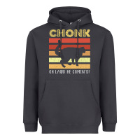 Smoke chonk cat funny cat meme cat dad cat mom Heavyweight Hoodie - artisFamous
