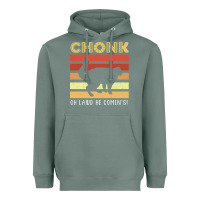 Sage chonk cat funny cat meme cat dad cat mom Heavyweight Hoodie - artisFamous