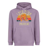 Lavender vintage i beg your parton Heavyweight Hoodie - artisFamous
