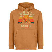 Meerkat vintage i beg your parton Heavyweight Hoodie - artisFamous