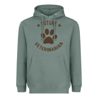 Sage future veterinarian Heavyweight Hoodie - artisFamous