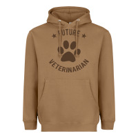 Toasted Coconut future veterinarian Heavyweight Hoodie - artisFamous
