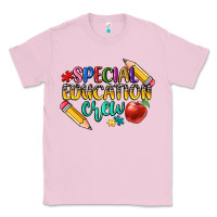 Bubblegum Pink special education crew Classic Tee - CowGirlArtShop