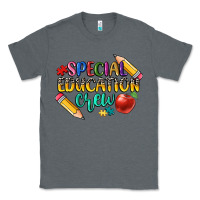 Charcoal Heather special education crew Classic Tee - CowGirlArtShop
