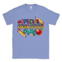 Colony Blue special education crew Classic Tee - CowGirlArtShop