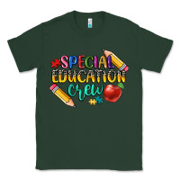 Sports Green special education crew Classic Tee - CowGirlArtShop