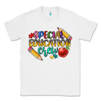 White special education crew Classic Tee - CowGirlArtShop