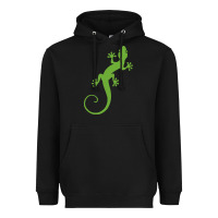 Black gecko reptile Heavyweight Hoodie - artisFamous