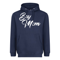 Navy boy mom Heavyweight Hoodie - artisFamous