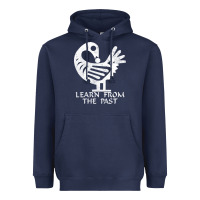 Navy african adinkra sankofa Heavyweight Hoodie - artisFamous