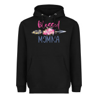 Black blessed momma Heavyweight Hoodie - artisFamous