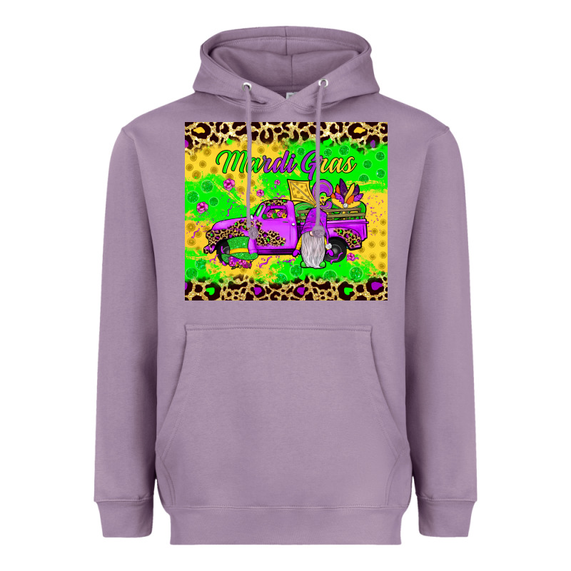Mardi Gras Gnome Truck Heavyweight Hoodie by JahusDesignShop | Teevron