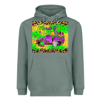 Sage mardi gras gnome truck Heavyweight Hoodie - JahusDesignShop