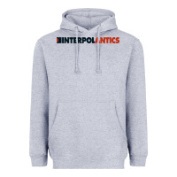 Heather Grey interpol antics crop top Heavyweight Hoodie - artisFamous