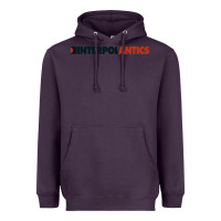 Plum interpol antics crop top Heavyweight Hoodie - artisFamous