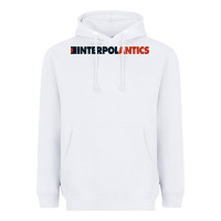 White interpol antics crop top Heavyweight Hoodie - artisFamous
