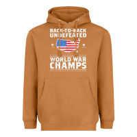 Meerkat back to back undefeated world war champs Heavyweight Hoodie - artisFamous