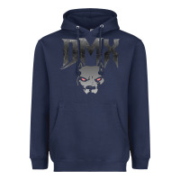 Navy dmx Heavyweight Hoodie - artisFamous