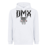 White dmx Heavyweight Hoodie - artisFamous